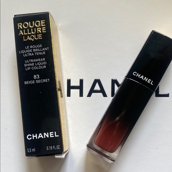 CHANEL Cream Lipstick Rouge Allure Color 83 Beige Secret -Dusty rose shade - Picture 2 of 4